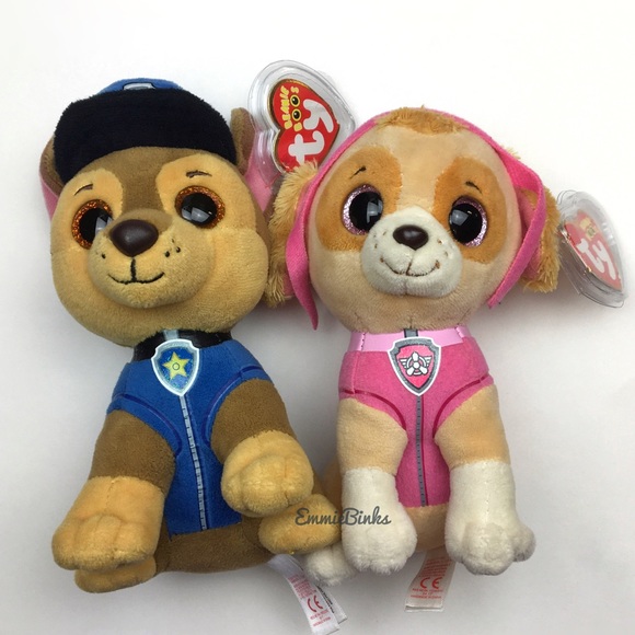 NWT Ty Beanie Boos Skye Paw Patrol Beanie Plush Collectible Toy - Picture 2 of 14